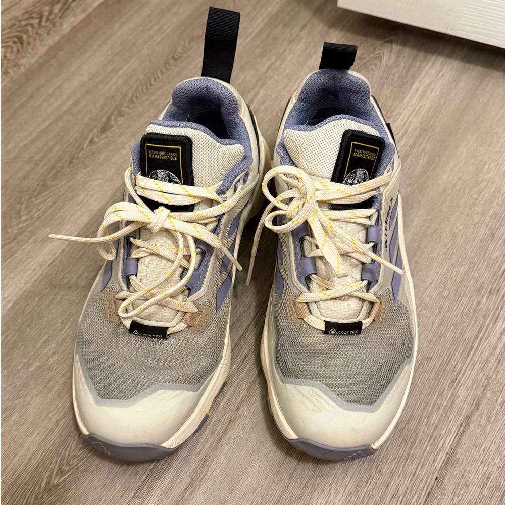 Adidas National Geographic Gray and Blue Athletic Shoes